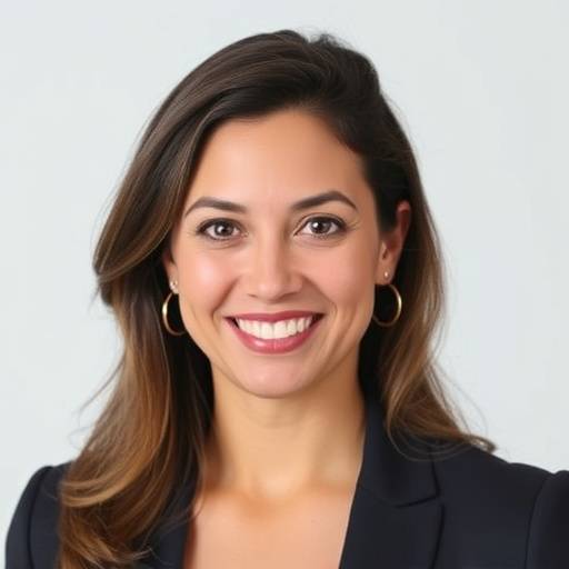 Foto de Profa. Ana Paula Souza, especialista em comunicaäão e lideranäa.