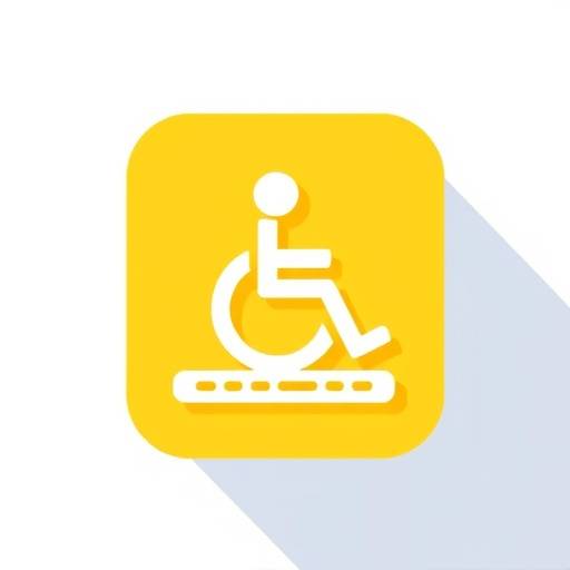 Ícone de acessibilidade representando um leitor de tela.